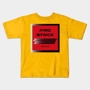 Pro Stock Drag Racing 1970 Kids T-Shirt